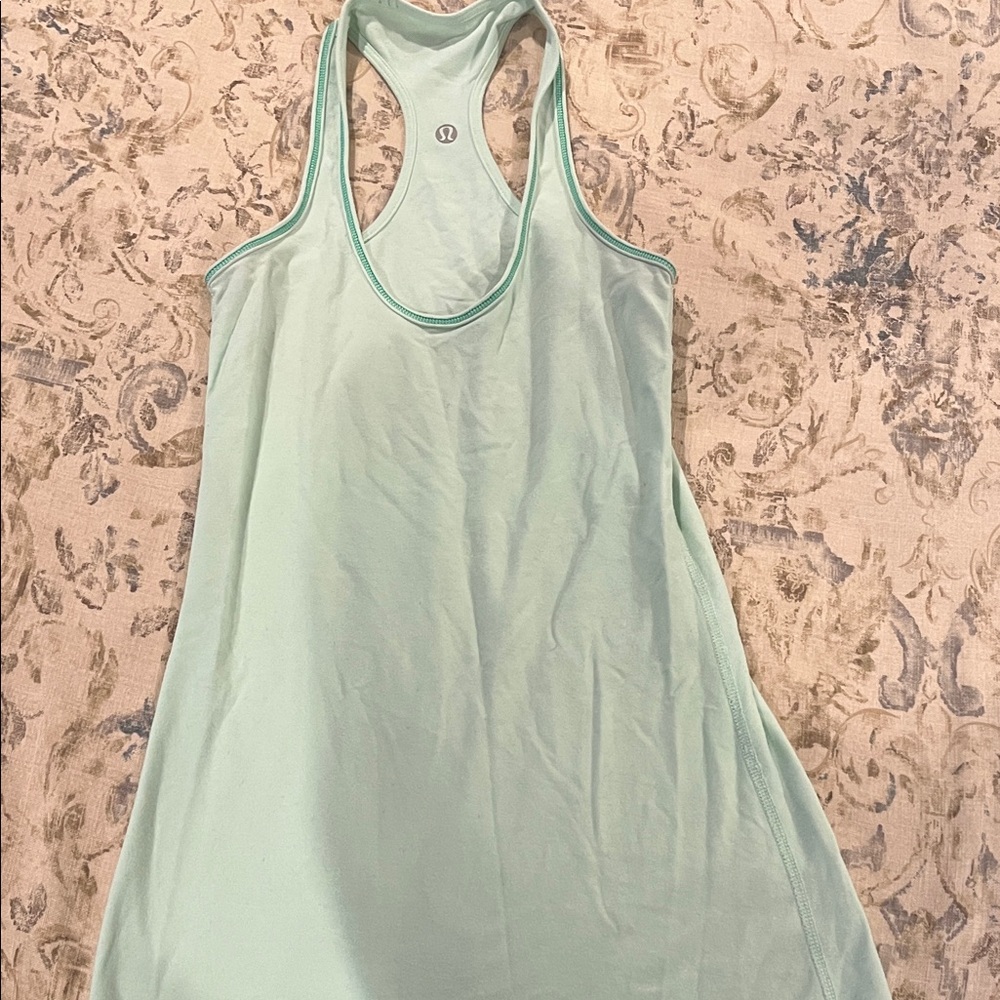 lululemon athletica Mint Green Tank Top